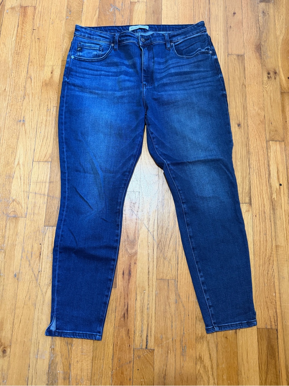 KanCan Dark Blue High-Rise Skinny Jeans